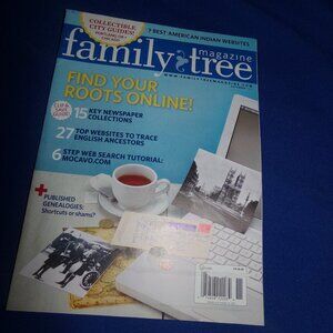 Vintage Family Tree Magazine - November 2011 - Genealogy Research - Ancestry